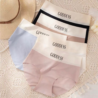 Combo 10 Quần Lót Nữ Đúc Su Tàng Hình Cạp Thấp Chữ Sexy GODDESS Thể Thao Không đường viền có lớp đáy cotton