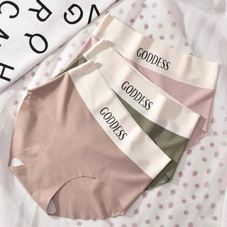 Combo 10 Quần Lót Nữ Đúc Su Tàng Hình Cạp Thấp Chữ Sexy GODDESS Thể Thao Không đường viền có lớp đáy cotton