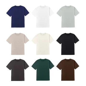 Unisex Cotton Crew-neck T-shirt 250gsm GODMOTHER Premium
