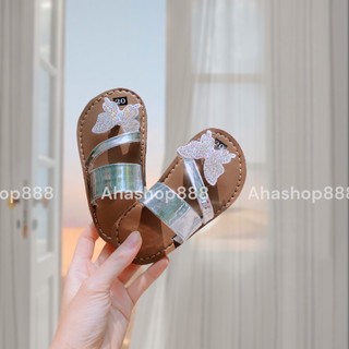 Dép Xỏ Ngón Đính Đá Bướm Sáng Lấp Lánh Phù Hợp Đi Chơi Du Lịch Cho Bé Gái K256