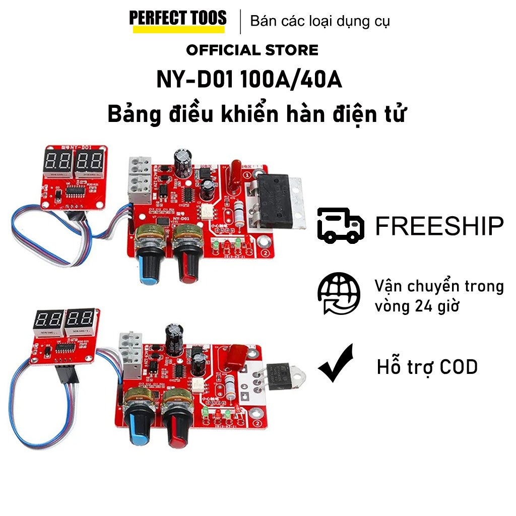 NY-D01 100A 40A Bảng Điều Khiển Hàn Điện Tử Bảng điều khiển máy hàn ...