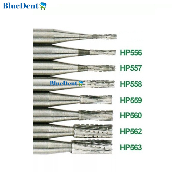 Mũi Mài Dành Cho Tay Chậm Trục 2.35mm Tungsten Carbide HP 556 Đến 563 ...