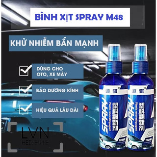 Chai xịt nano chống thấm nước kính, gương chiếu hậu xe ô tô xóa tan nổi lo gương mờ khi đi trời mưa