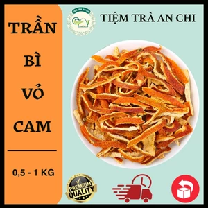 500g Trần bì Vỏ cam Vỏ quýt sấy khô sạch đẹp giúp giảm ho, đầy bụng