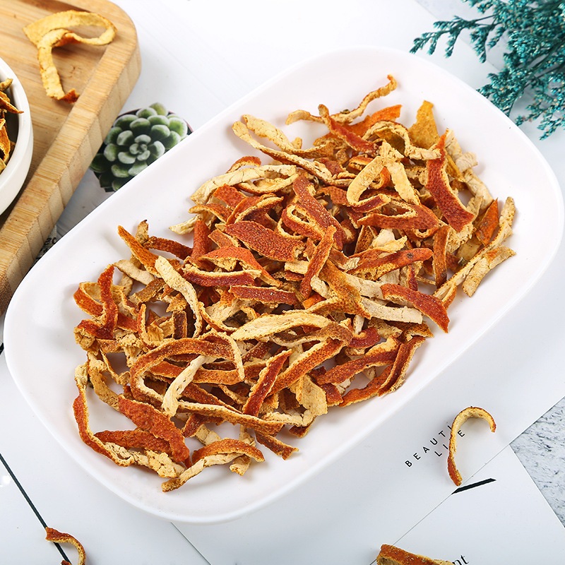 500g Trần bì Vỏ cam Vỏ quýt sấy khô sạch đẹp giúp giảm ho, đầy bụng