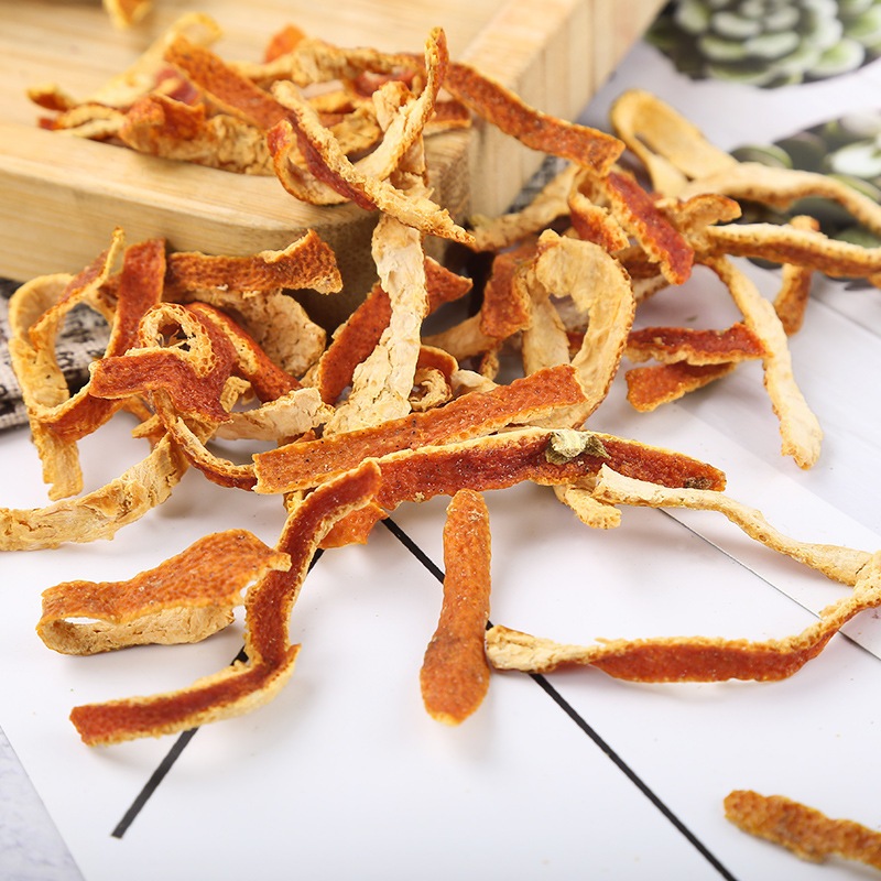 500g Trần bì Vỏ cam Vỏ quýt sấy khô sạch đẹp giúp giảm ho, đầy bụng