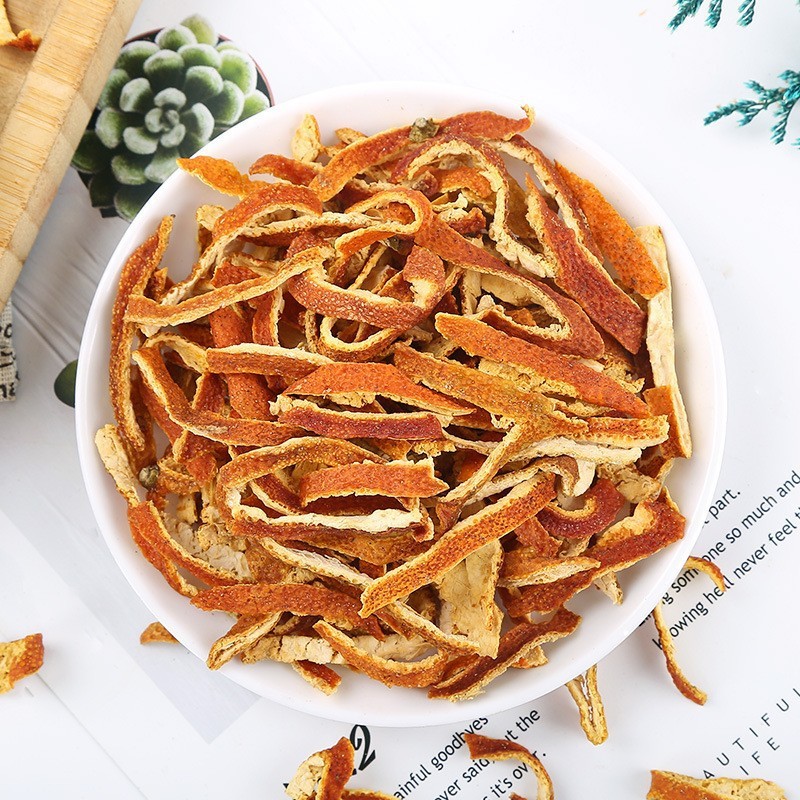 500g Trần bì Vỏ cam Vỏ quýt sấy khô sạch đẹp giúp giảm ho, đầy bụng