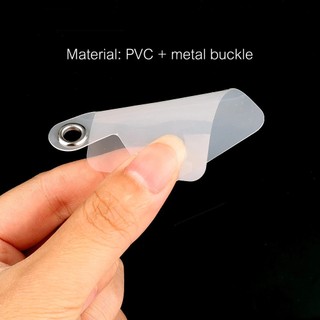 Thẻ treo dây đeo điện thoại chống thất lạc bằng nhựa trong suốt tiện lợi - bb200