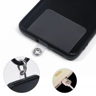 Thẻ treo dây đeo điện thoại chống thất lạc bằng nhựa trong suốt tiện lợi - bb200
