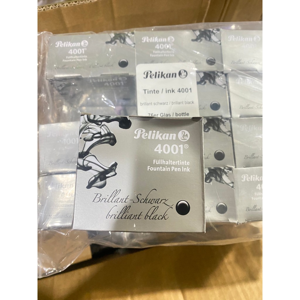 Mực Pelikan 4001 Đức (lọ 62,5ml), mực nhanh khô, không phai, bay mầu, mực bút máy luyện chữ đẹp