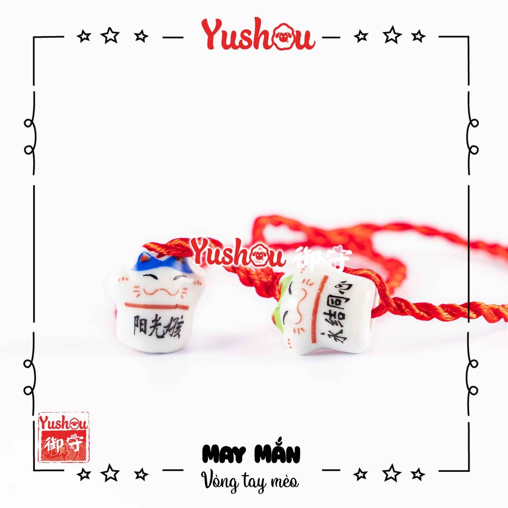 Túi Phước Yushou May Mắn Đổi Vận Mẫu 104 - Kiểu Omamori Nhật, có sẵn, Quà tặng ý nghĩa.