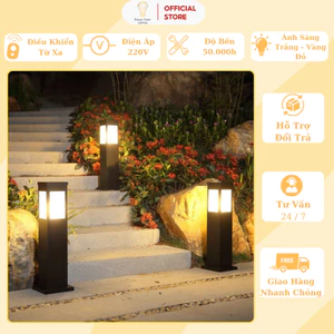 Đèn Sân Vườn , Đèn Ngoài Trời Energy Green Lighting DSV-813 (60cm)  2 Loại Sử Dụng Cắm Điện Và Dùng Năng Lượng Mặt Trời