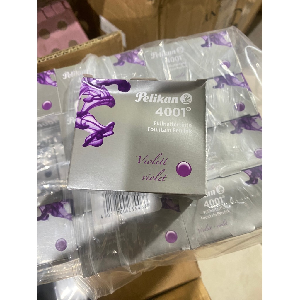Mực Pelikan 4001 Đức (lọ 62,5ml), mực nhanh khô, không phai, bay mầu, mực bút máy luyện chữ đẹp