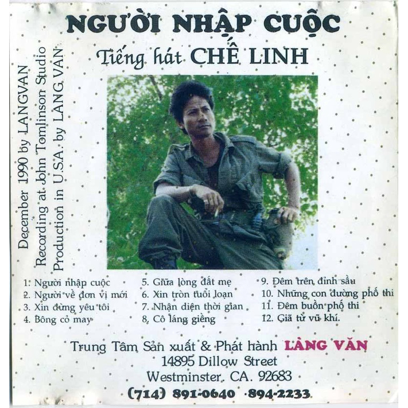Băng Cassette Chế Linh - Người Nhập Cuộc