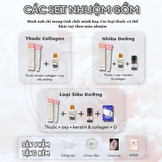 Thuốc Nhuộm Tóc Phủ Bạc | Nhuộm Tóc Bạc Màu Nâu Socola 100G