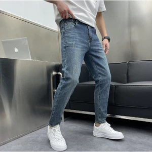 Quần Jean Nam Hafos Denim form dài , Quần Jean Dài kiểu dáng Slim-Fit, co giãn, dày dặn, đứng phom, chuẩn phom Menswear