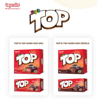 Bánh cupcake TOP'N TOP - Nhân kem sôcôla 360g