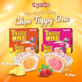 Bánh cupcake TOPPY ONE - Nhân kem dâu 180g