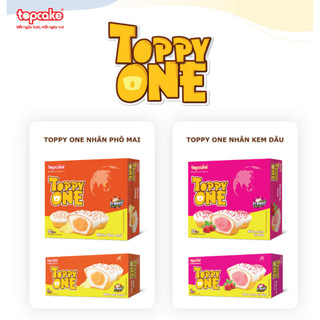 Bánh cupcake TOPPY ONE - Nhân kem dâu 360g