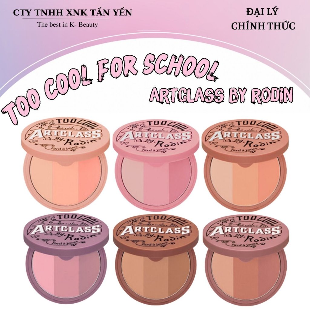 Má hồng Too Cool For School Art Class By Rodin Blusher 9.5g Shopee