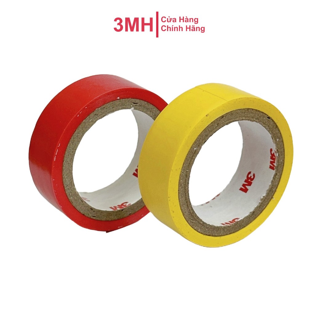 Băng keo cách điện chống cháy lan PVC Temflex Plus 3M 18mmx5m nhiều màu ...