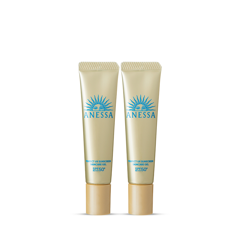 Ảnh Bộ 2 gel chống nắng dưỡng ẩm bảo vệ hoàn hảo Anessa Perfect UV Sunscreen Skincare Gel SPF50+ PA++++ 15g 1