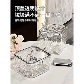 Thùng rác mini để bản kèm phụ kiện thỏ cute