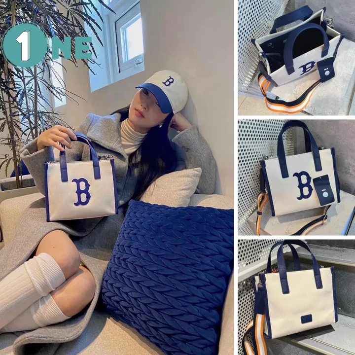 MLB Women's Minimalist Canvas Tote Bag – 3