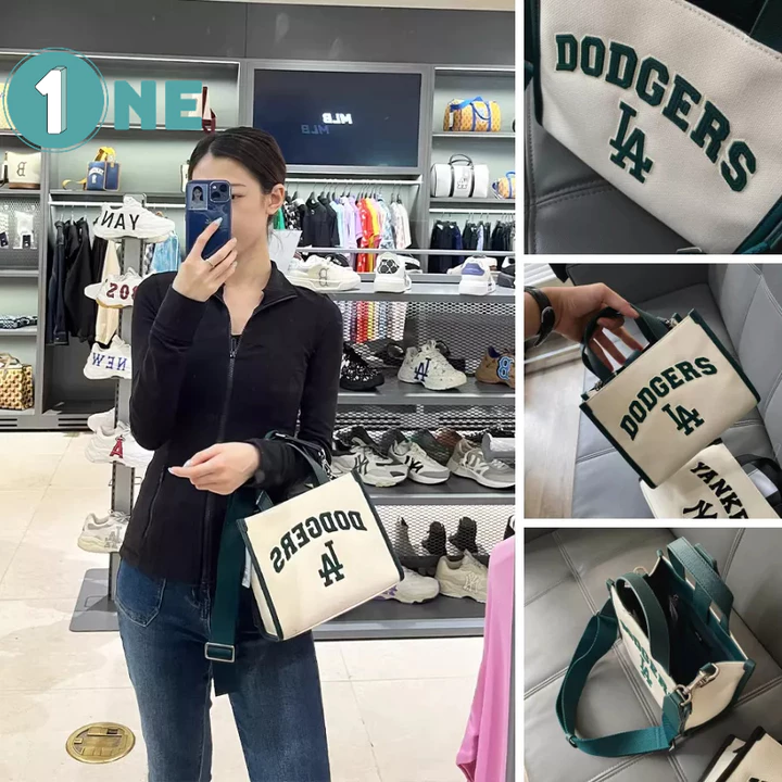 MLB Women's Minimalist Canvas Tote Bag – 5