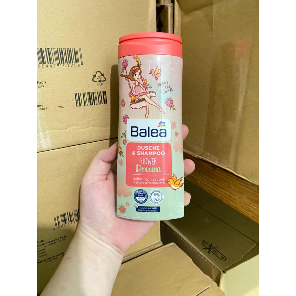 Balea Sữa tắm, dầu gội cho trẻ em –Cho bé từ 1 Tuổi- Nội địa Đức.Tibongstore