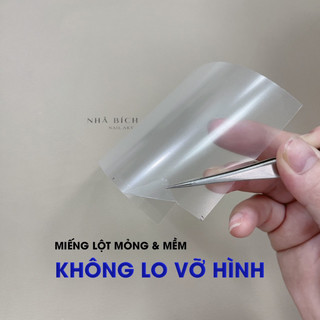 Miếng vẽ hoạt hình có lớp keo - kích thước 8x10cm