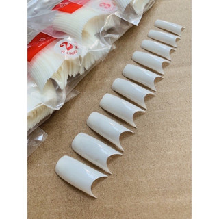 Móng tip hàn - móng nối đắp bột hộp 500 móng đủ size