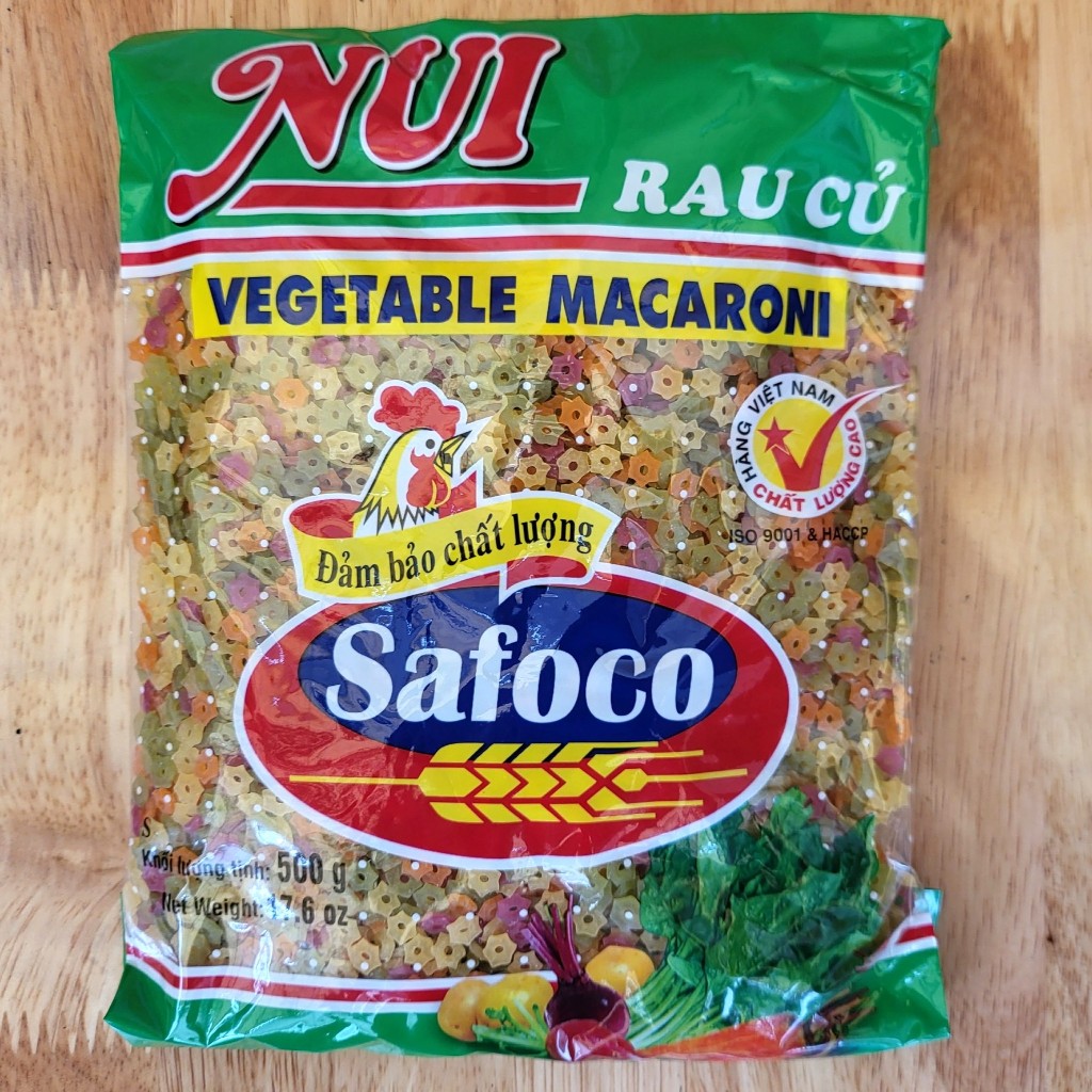 [GÓI LỚN SAO MÀU 500g] NUI RAU CỦ HÌNH SAO [VN] SAFOCO Star Saphes ...