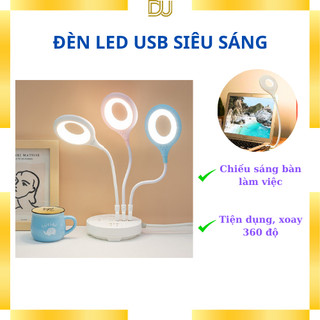 Đèn bàn usb siêu sáng đèn đọc sách làm việc nhỏ gọn tiện dụng