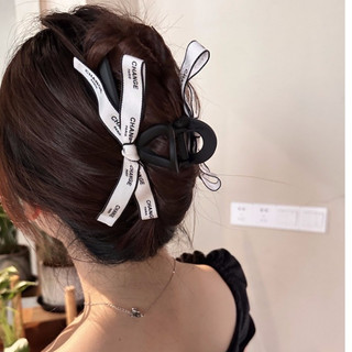Cặp tóc nơ sang chảnh Chồi, kẹp tóc nơ chữ sang xịn cho bạn gái Y081