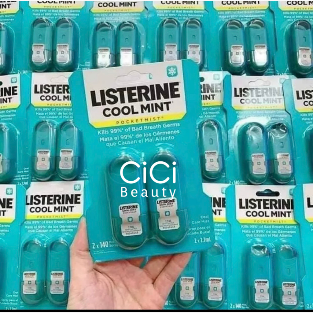 Ngậm/Xịt thơm miệng Listerine có ( Tách lẻ ) hàng Mỹ