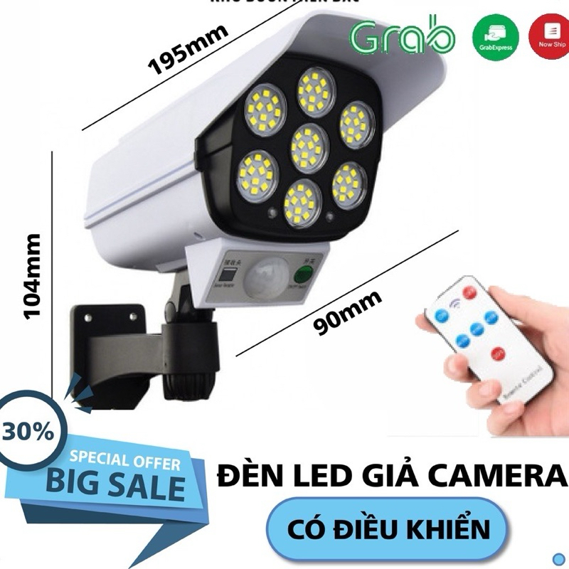 [Lenken Shop] Đèn Led Giả Camera Đèn Năng Lượng Mặt Trời Giả Camera ...
