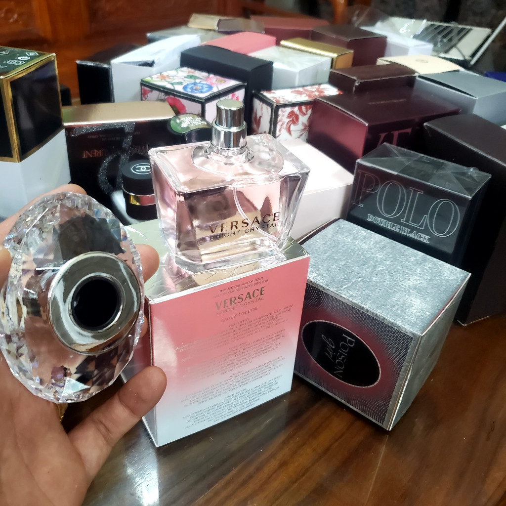 Nước hoa nữ Versace Bright Crystal EDT 90ml- Mùi hương ngọt ngào, quyến rũ và tinh tế - htt_store01