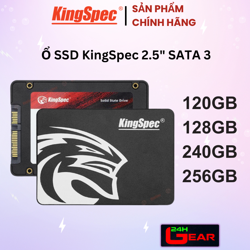 Ổ cứng SSD KingSpec 120GB / 240GB / 256GB / 512GB SATA 2.5 Vỏ nhôm ...