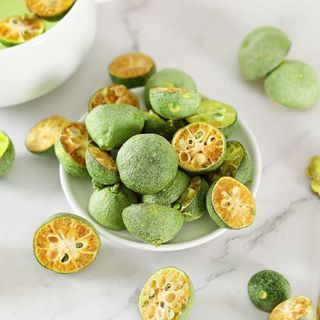 500g Quất xanh Kim Quất sấy thăng hoa cung cấp vitamin C, detox da cơ thể