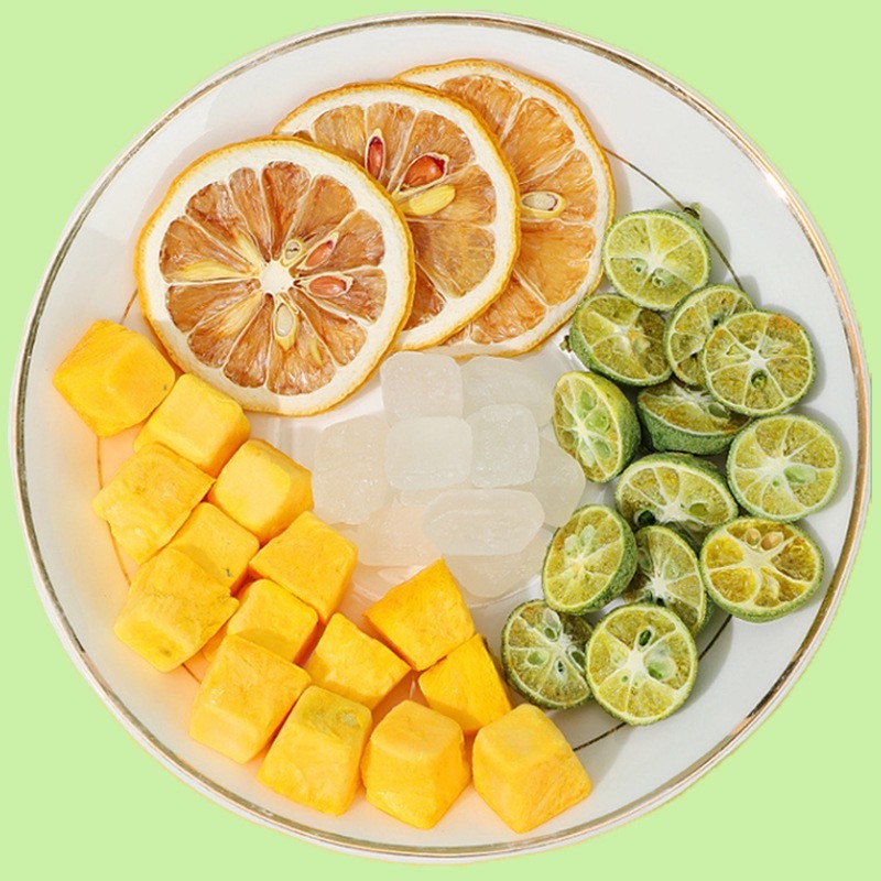 500g Quất xanh Kim Quất sấy thăng hoa cung cấp vitamin C, detox da cơ thể