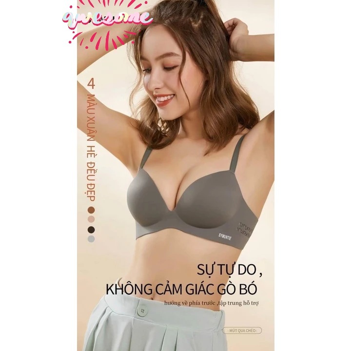 ÁO LÓT NỮ ÁO ĐÚC SU  KHÔNG GỌNG CÓ MÚT SIÊU NÂNG NGUC THIẾT KẾ QUAY NGANG CÓ LỖ THÔNG HƠI MÃ S03