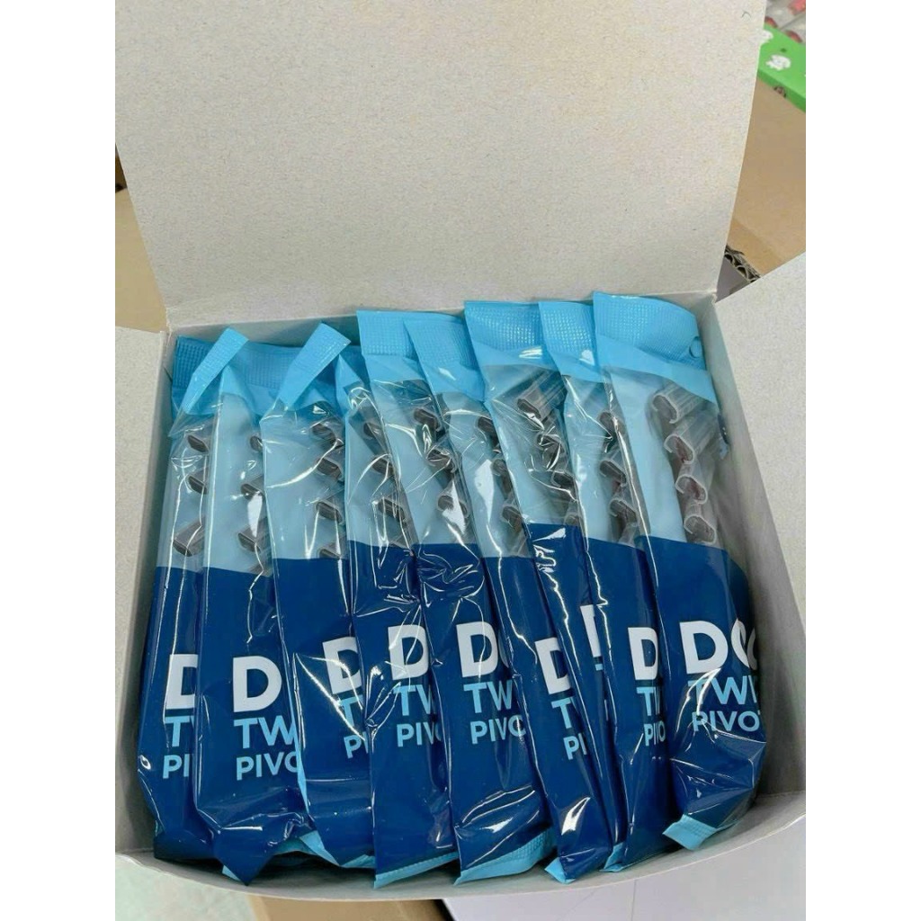 Dao cạo râu Dorco túi 5 chiếc chính hãng Hàn Quốc lưỡi dao kép không gây đau rát