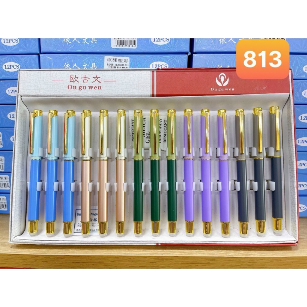 Hộp 15 bút mực - Viết thanh đậm - Bút máy luyện chữ