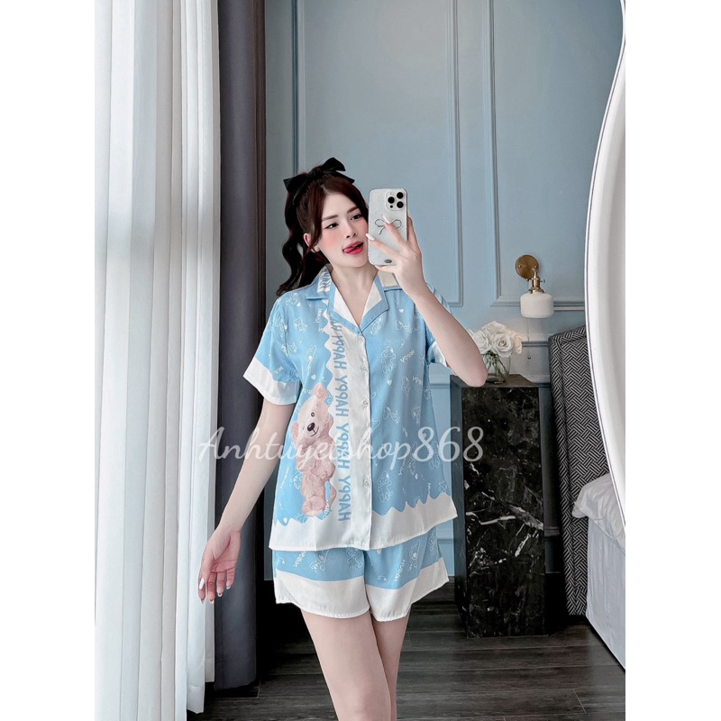 Gấuhappy xanh to đùi