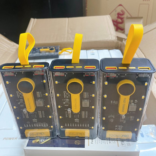 Sạc Dự Phòng Trong Suốt 20000mAh, Sạc Dự Phòng Iphone Samsung Siêu Nhanh PD-120W Bản 2 Cell Pin Dung Lượng Thực