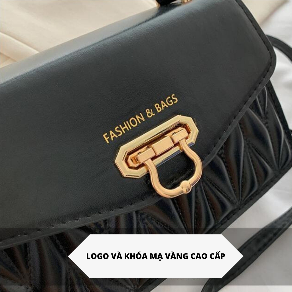 Túi Xách Nữ Đeo Chéo Móc Khóa Gập Thời Trang Quảng Châu Cao Cấp