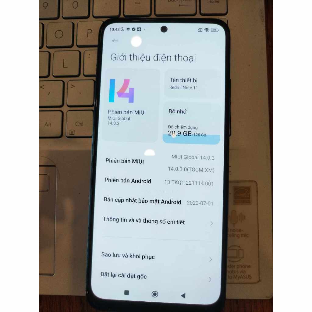 Điện thoại Redmi Note 11 6G/128GB còn đẹp | Shopee Việt Nam