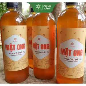 1000ml Mật Ong Hoa Cà Phê Nguyên Chất - Hoa Mặt Trời Farm