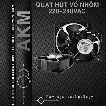 Quạt hút, tản nhiệt thoáng khí thông gió vuông 220v quạt hút mùi công nghiệp, quạt hút thông gió,quạt thong gió